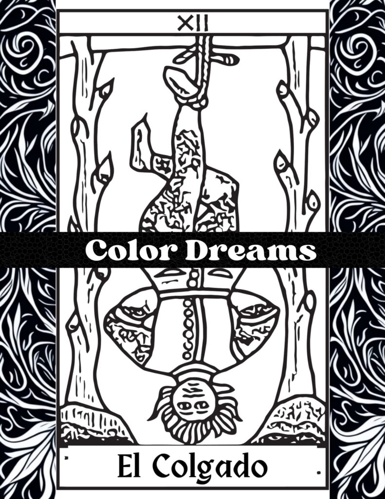 22 Arcanos Del Tarot Para Colorear DESCARGA INMEDIATA Color Dreams