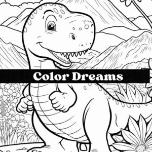 dinosaurios para colorear