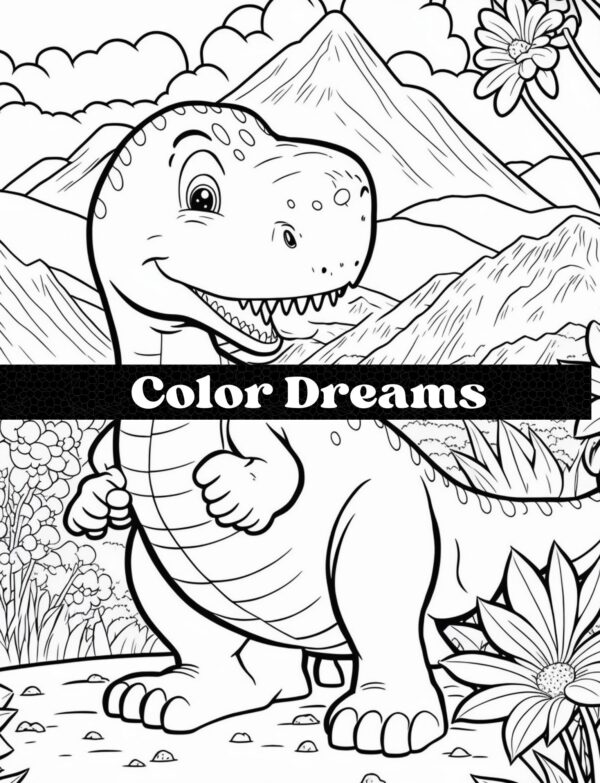 dinosaurios para colorear