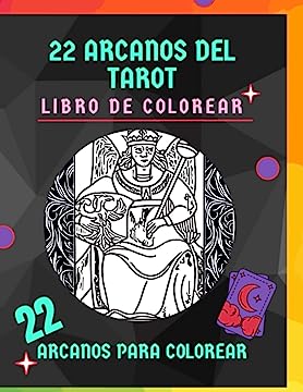 Libro de Colorear 22 Arcanos del Tarot – Color Dreams