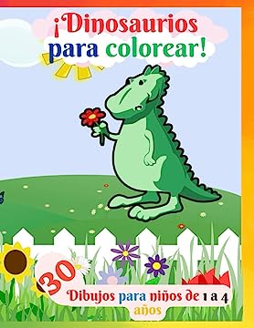 Libro para colorear dinosaurios