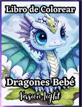 Dragones Bebé para colorear: Versión Light