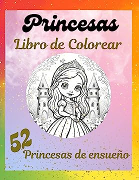 Libro para colorear princesas
