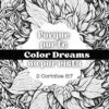 Versículos Bíblicos para Colorear: Flores y Fe | DESCARGA INMEDIATA - Imagen 5