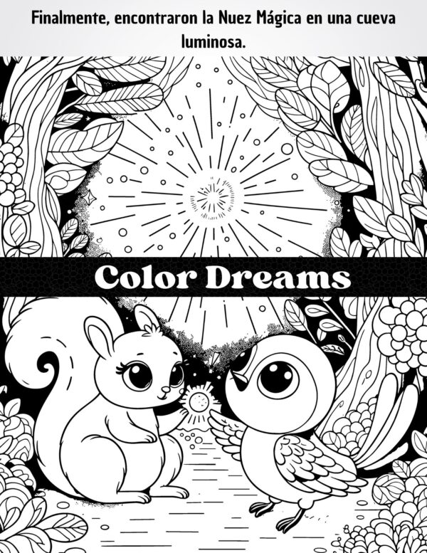 cuento para colorear