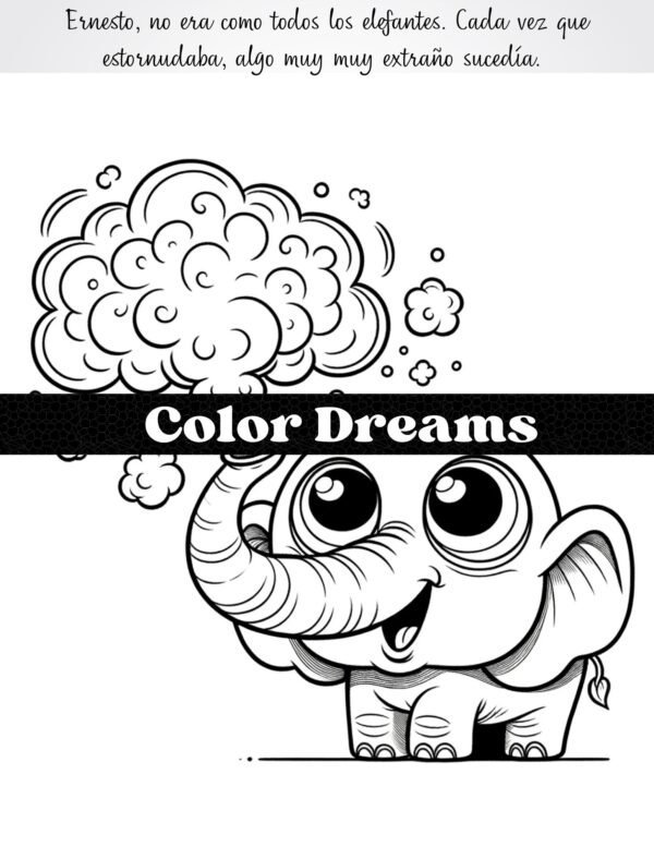 cuento para colorear