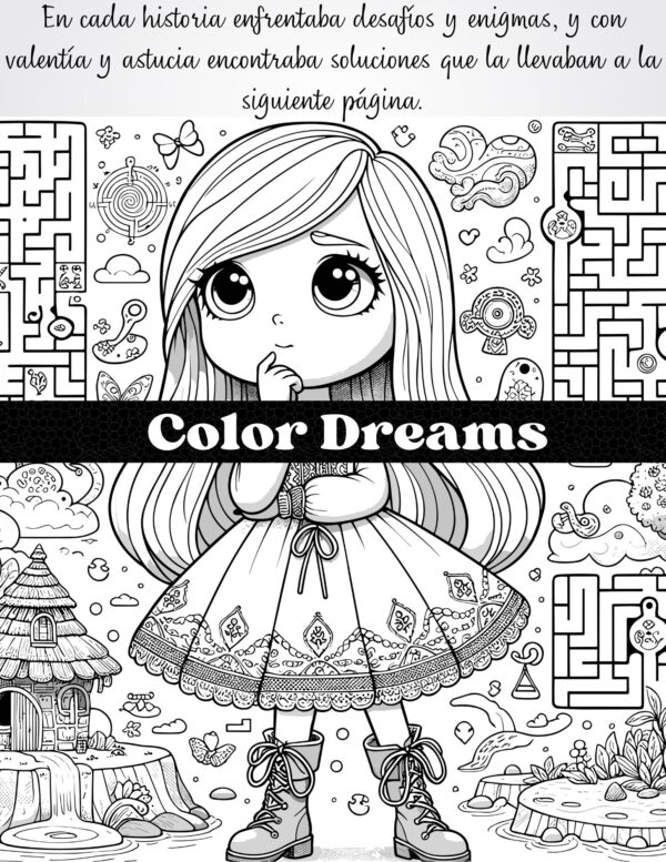 cuento para colorear