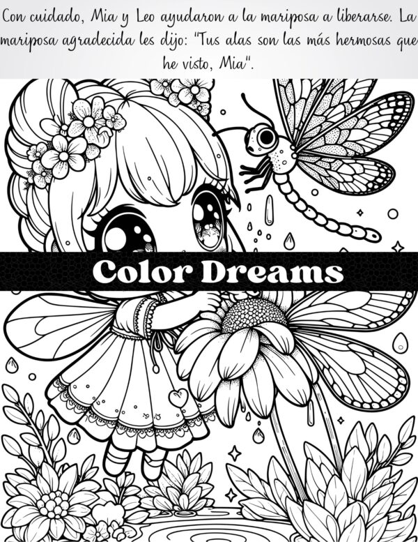 cuento para colorear