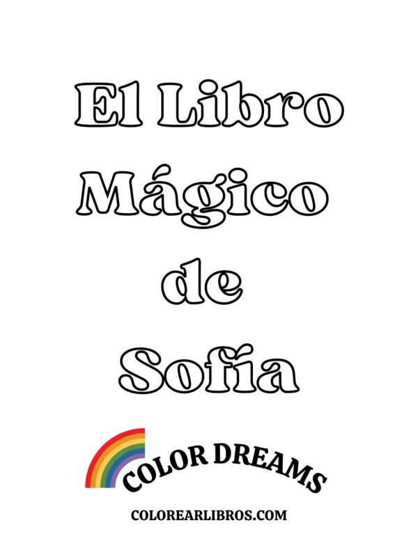 cuento para colorear