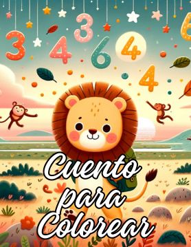 Cuento infantil para colorear