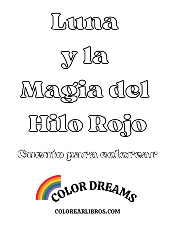 Cuento para colorear