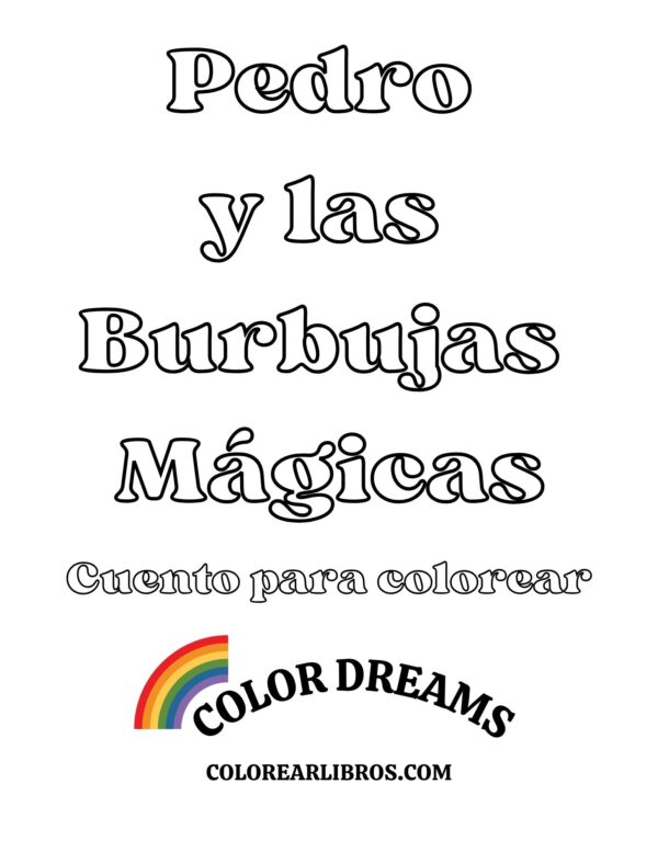 Cuento para colorear