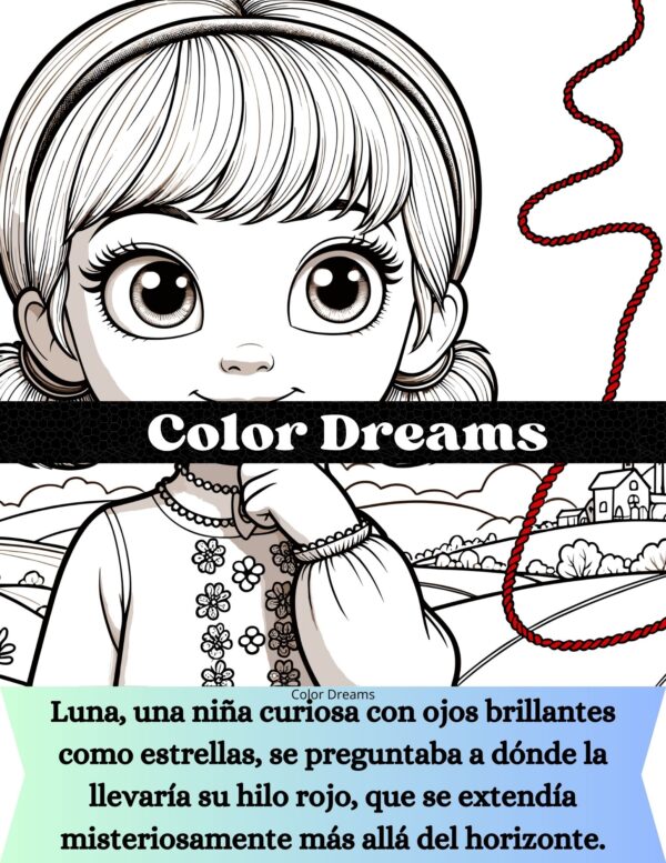 cuento para colorear