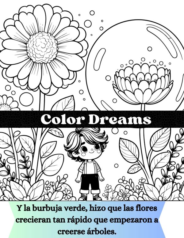 cuento para colorear