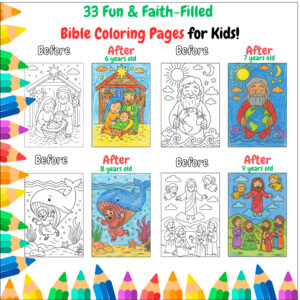 La Biblia para Colorear para niños