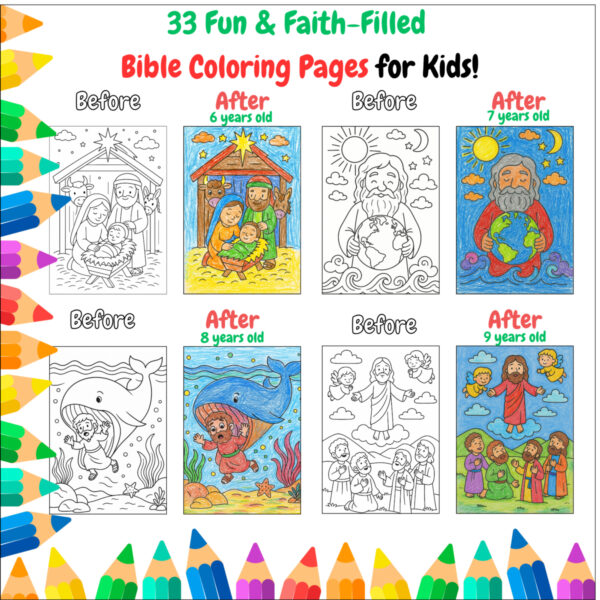 La Biblia para Colorear para niños